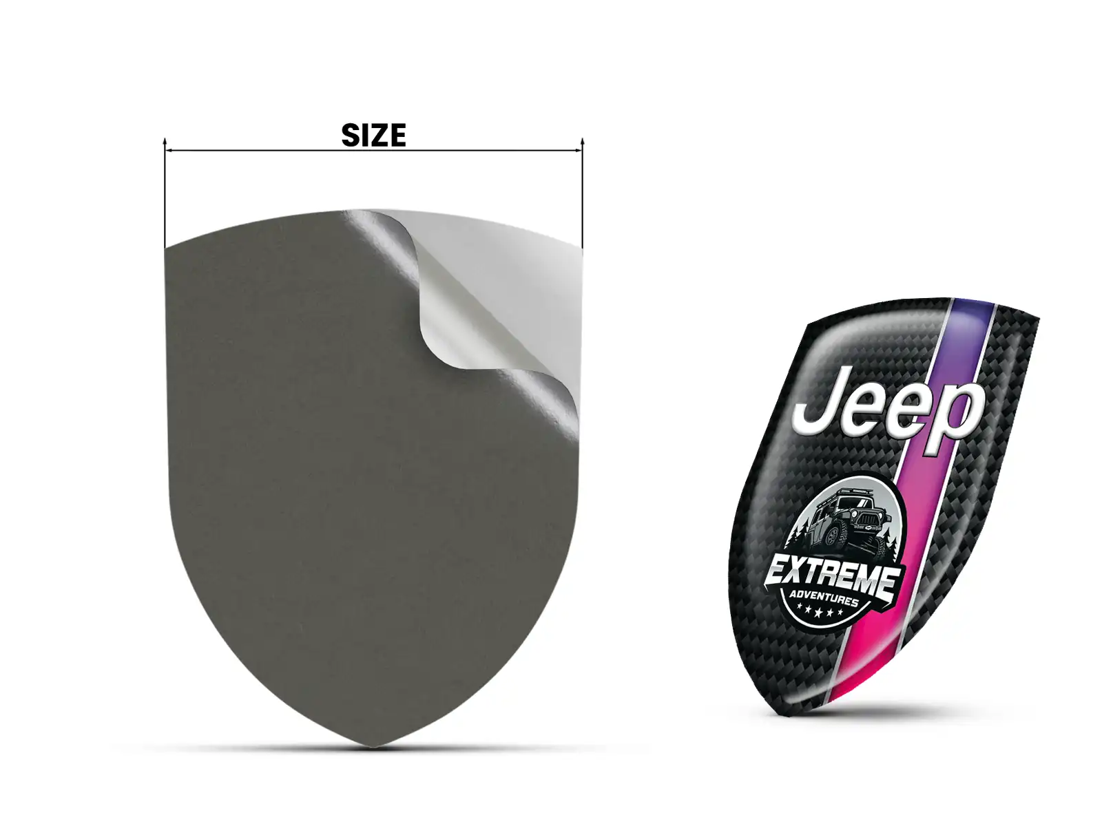 Jeep Pegatinas Auto Personalizadas Universal Estrella Estilizada